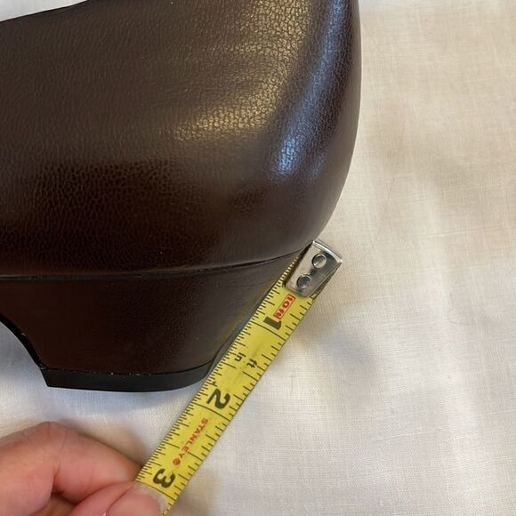 SOFT STYLE BY HUSH PUPPIES BROWN LEATHER SHOES. NEW IN BOX - Picture 9 of 9